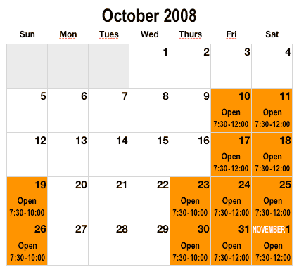 Calendar