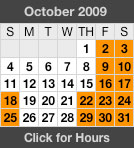 2009 Calander